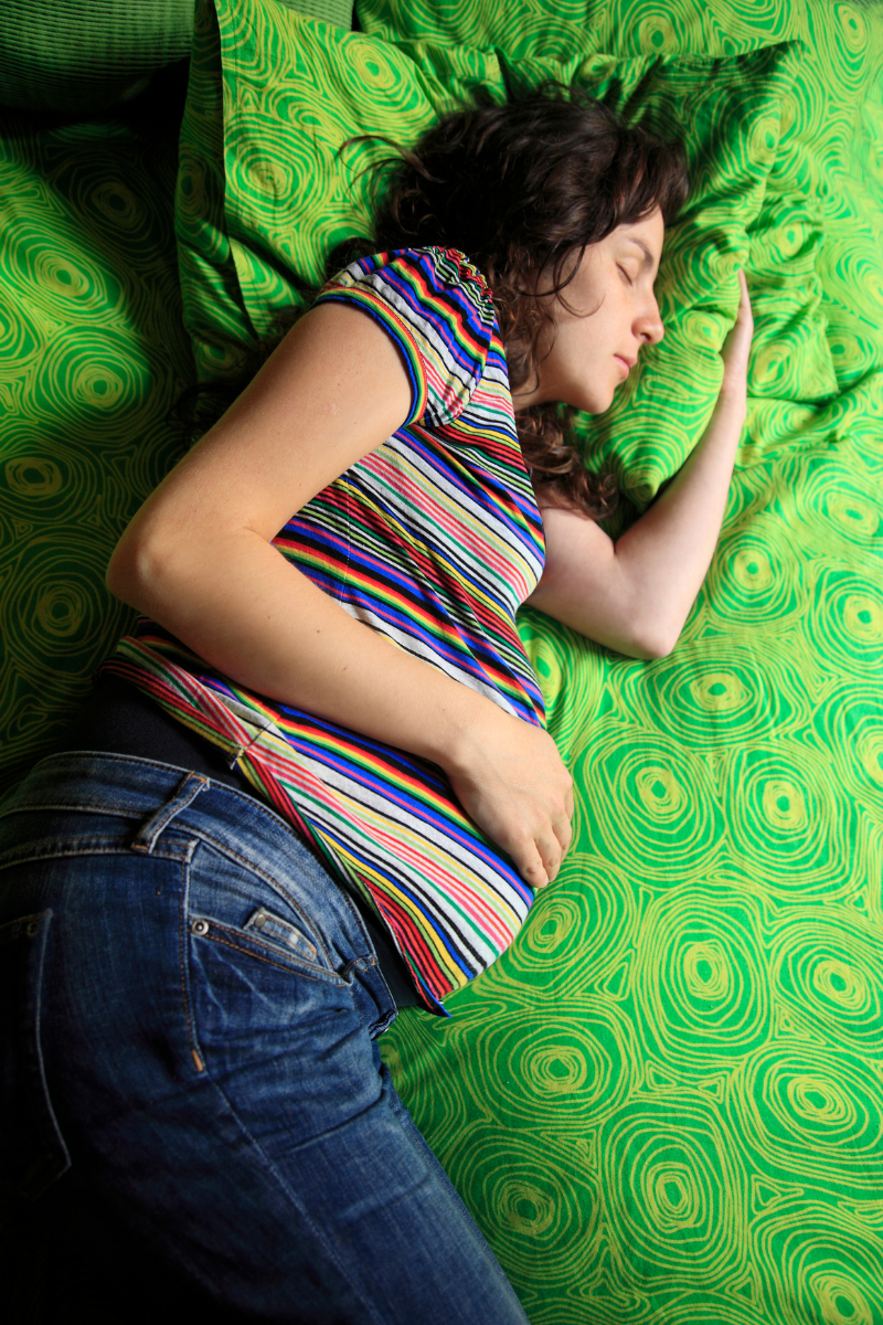 Pregnant Woman Sleeping: Prenatal and Postpartum Therapy in North Carolina (28562)