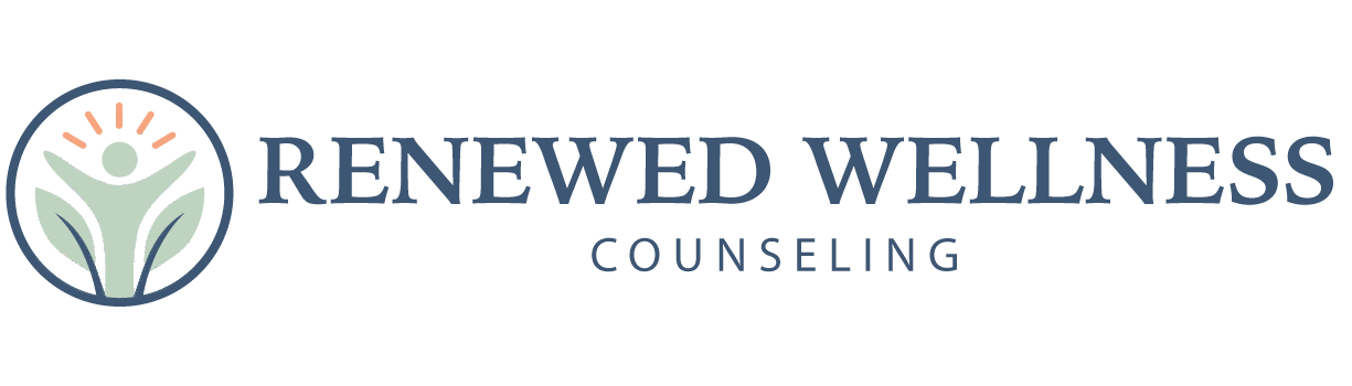 Renewed Wellness Counseling logo – mental health and therapy services.